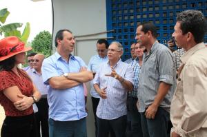 Imagem da notícia - Governador Omar Aziz visita obras do Sistema de Águas de Atalaia do Norte