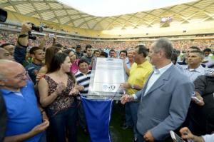 Imagem da notícia - COPA 2014: Governo do Amazonas inaugura Arena da Amazônia