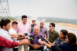 Imagem da notícia - Obras da avenida das Flores e do anel viário sul são fundamentais para mobilidade na capital
