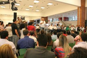 Imagem da notícia - Governador Amazonino Mendes anuncia pacote de R$ 125,5 milhões para a saúde, no interior