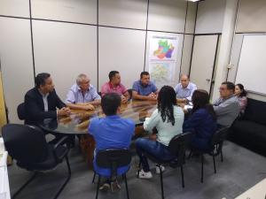 Imagem da notícia - Ciama recebe comitiva e dá o primeiro passo no projeto de saneamento para Iranduba