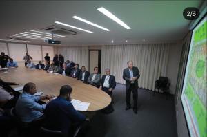 Imagem da notícia - Wilson Lima discute projeto arquitetônico do Distrito Bioagroindustrial de Rio Preto da Eva