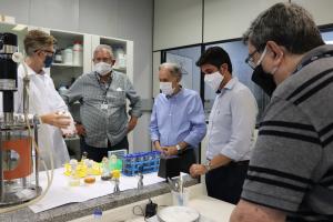 Imagem da notícia - Ciama visita CBA e estuda elaborar projeto de captação de recurso para laboratórios
