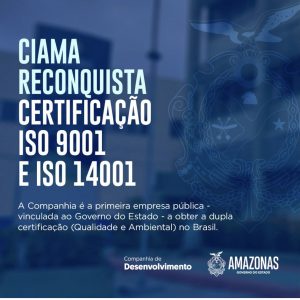 Imagem da notícia - Ciama reconquista a certificação ISO 9001 e ISO 14001